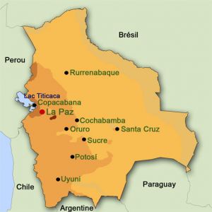 Carte Circuit Pérou - Bolivie - TERRES PERUVIENNES