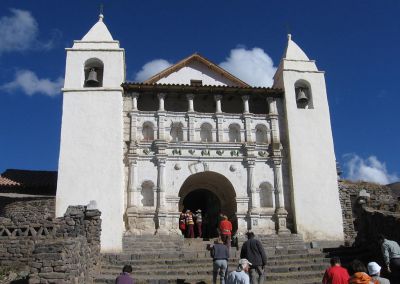 Canyon colca - église de Coporaque