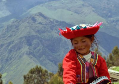 Petite fille - Chinchero - Vallée Sacrée